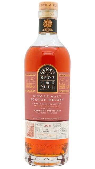 Longmorn - Berry Bros & Rudd The Auld And The Bold Single Cask #263 2011 14 year old Whisky