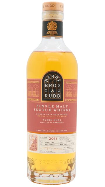 Glenturret - Ruadh Mhor - Berry Bros & Rudd The Auld And The Bold Single Cask #284 2011 14 year old Whisky