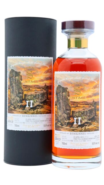 Benrinnes - Signatory Vintage The Monuments Of Scotland - Tomnaverie Stone Circle Single Malt Scotch 2015 11 year old Whisky