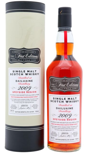 Dailuaine - The First Editions Single Rioja Wine Cask #21215 2009 15 year old Whisky