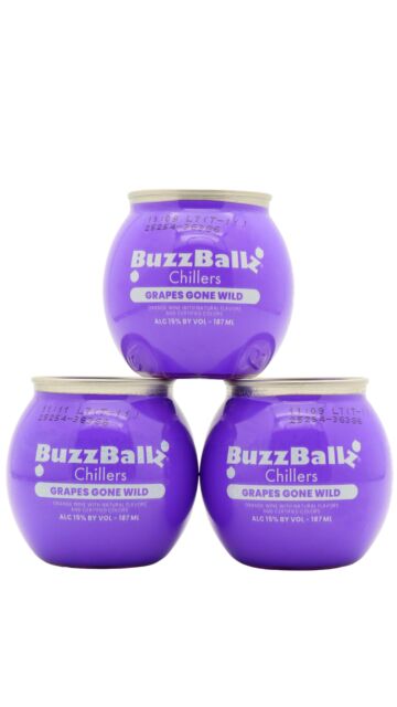 BuzzBallz - Grapes Gone Wild Cocktail (3 x 20cl)