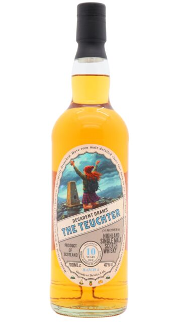 Ben Nevis - Decadent Drinks 'The Teuchter' Batch #4 Single Malt Scotch 2016 10 year old Whisky