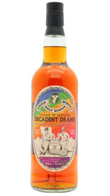 Glen Grant - Decadent Drams Single Malt Scotch 2003 22 year old Whisky
