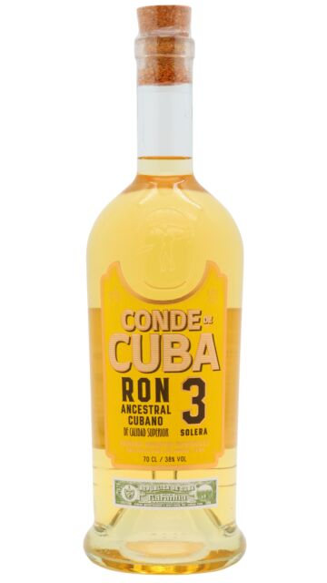 Conde De Cuba - Cuban 3 year old Rum