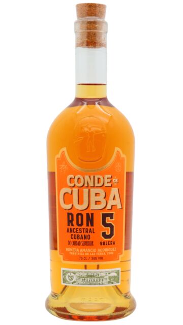Conde De Cuba - Cuban 5 year old Rum
