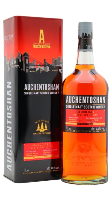 Auchentoshan - Blood Oak Single Malt Scotch Whisky (1 Litre)