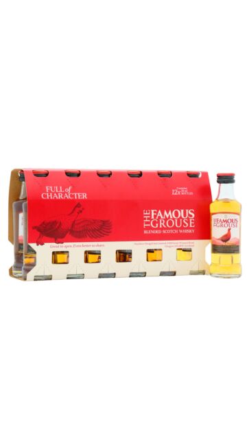 Famous Grouse - Blended Scotch Whisky Miniatures (12 x 5cl)