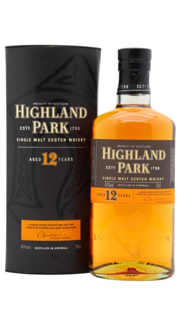 Highland Park - Single Malt Scotch 12 year old Whisky (Old Bottling)