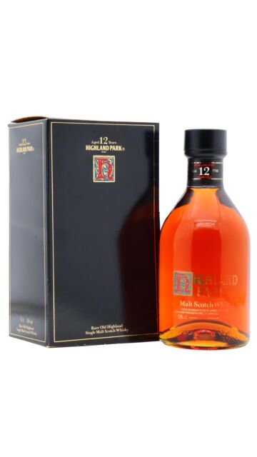 Highland Park - Single Malt Scotch 12 year old Whisky (1980's Bottling) (75cl)