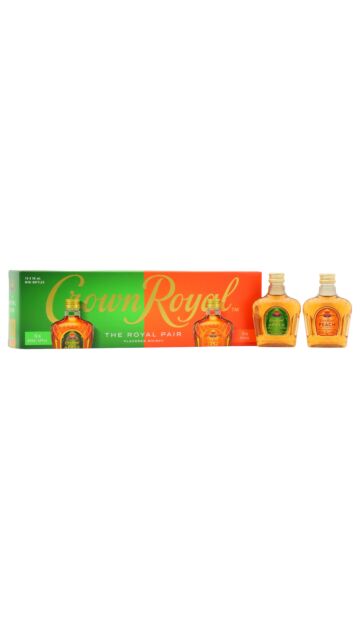 Crown Royal - The Royal Pair Flavoured Whisky Miniature Gift Pack
