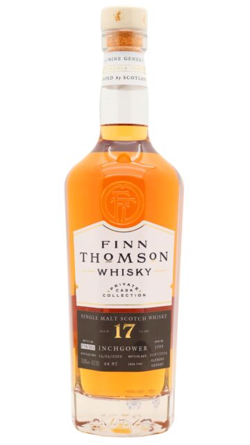 Inchgower - Finn Thomson Single Sherry Cask Single Malt Scotch 2009 17 year old Whisky