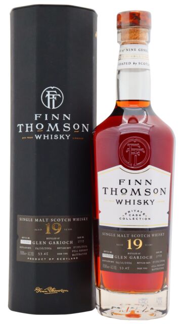 Glen Garioch - Finn Thomson Single Sherry Cask Single Malt Scotch 2006 19 year old Whisky