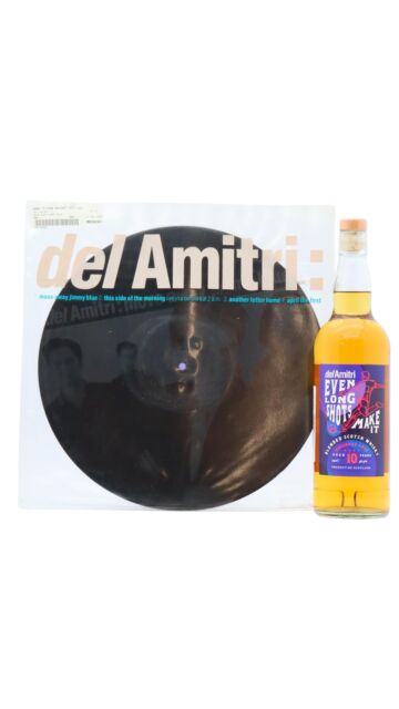 Del Amitri - 'Longshot' Blended Scotch Whisky 10 year old Whisky (Includes Del Amitri - Move Away Jimmy Blue 12" Vinyl)