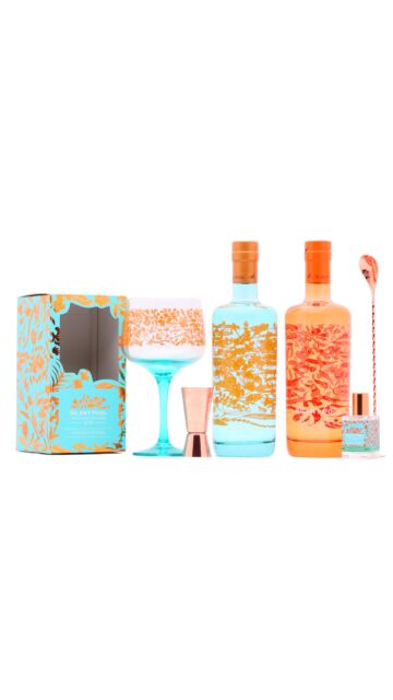 Silent Pool - Original & Citrus Gin Home Bar Bundle
