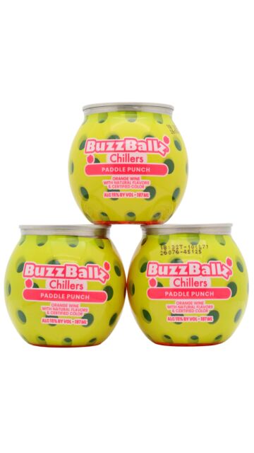 BuzzBallz - Pickleball Paddle Punch Cocktail (3 x 20cl)