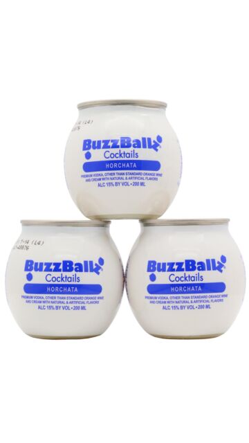 BuzzBallz - Horchata Cocktail (3 x 20cl)