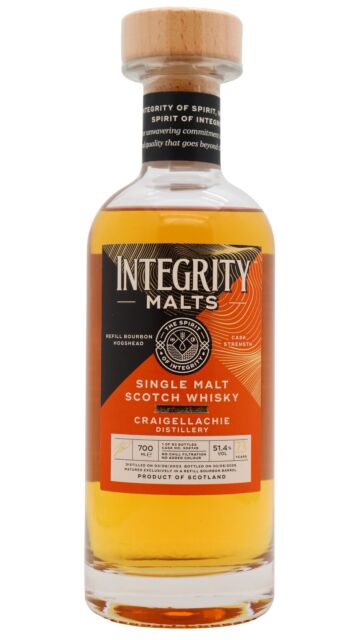 Craigellachie - Integrity Malts Single Bourbon Cask #306749 2003 23 year old Whisky