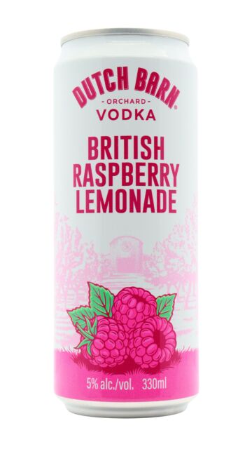 Dutch Barn - British Raspberry Lemonade Cocktail (Ricky Gervais)