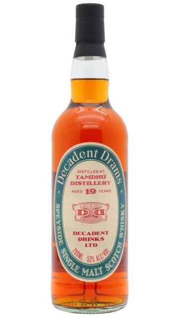 Tamdhu - Decadent Drams Single Malt Scotch 2007 19 year old Whisky