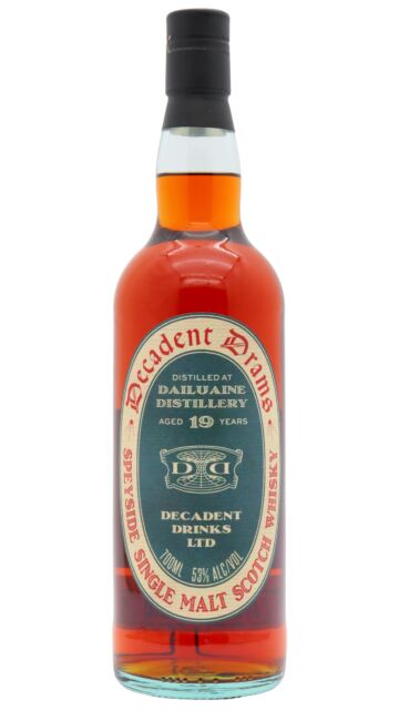 Dailuaine - Decadent Drams Single Malt Scotch 2007 19 year old Whisky