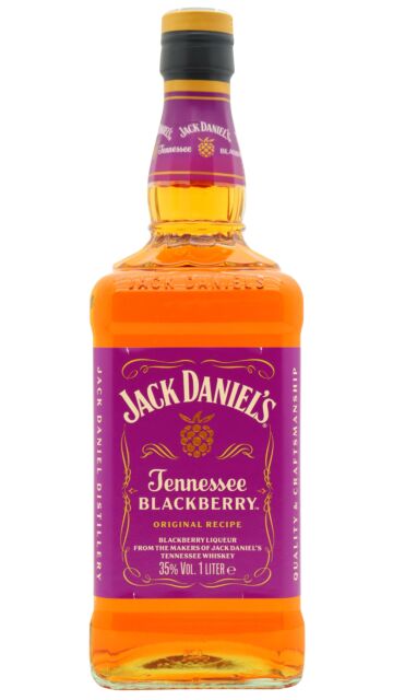 ウイスキー Jack Daniel's Tennessee Blackberry 1L Jack Daniel's Tennessee Blackberry Whiskey Liqueur 70cl | 35% ABV