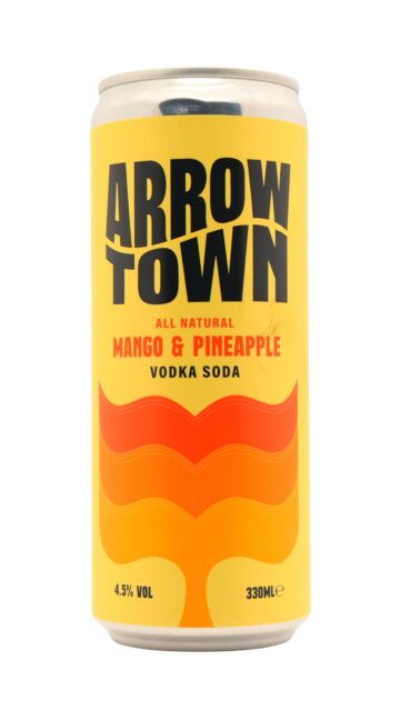 Arrow Town - Mango & Pineapple Vodka Soda Cocktail