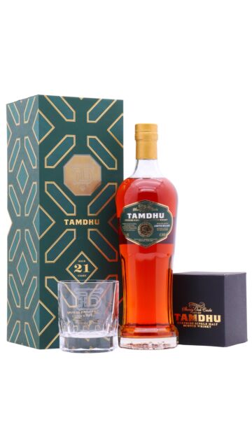 Tamdhu - Speyside Single Malt Scotch 21 year old Whisky (Includes Branded Glass)