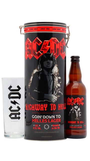 AC/DC - Highway To Hell Lager Beer Gift Pack