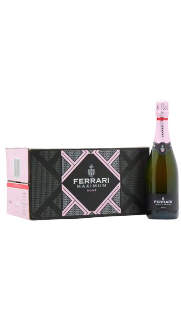 Ferrari - Perlé Rosé Riserva Italian Sparkling Wine (Case Of Six)