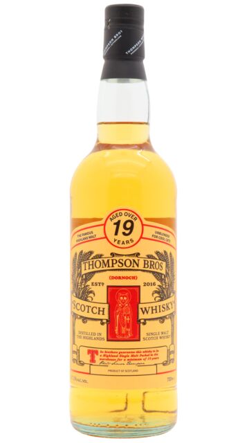 Thompson Bros - 18 year old Highland Single Malt Scotch Whisky
