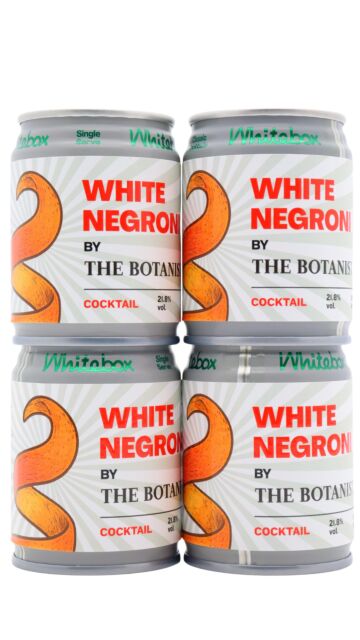 The Botanist - White Negroni Whitebox Cocktail (4 x 100ml)