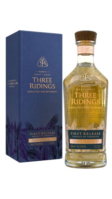 Three Ridings - Inaugural Release English Single Malt Whisky