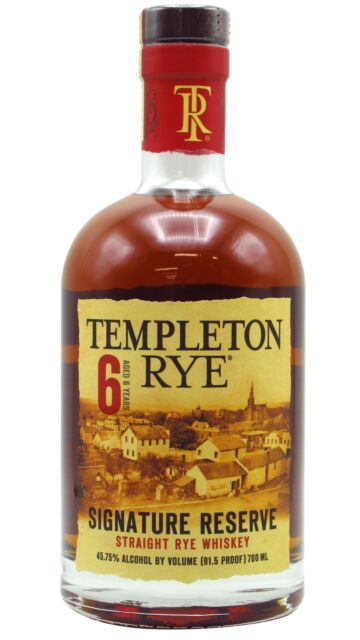 Templeton - Signature Reserve Rye 6 year old Whiskey
