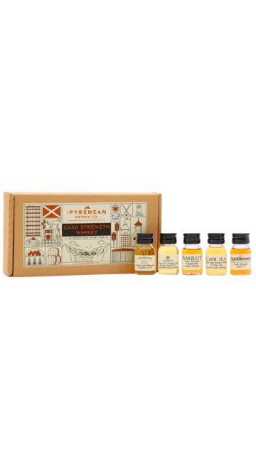 The Pyrenean Drinks Co. - Cask Strength Whisky Tasting Set (5 x 3cl)