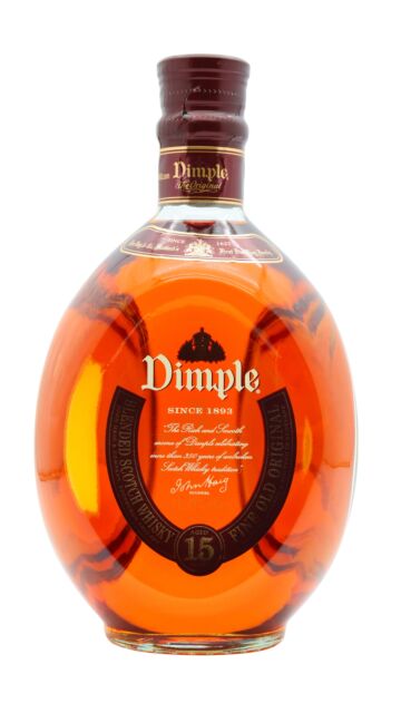 Dimple - Fine Old Original Blended Scotch 15 year old Whisky (1 Litre)