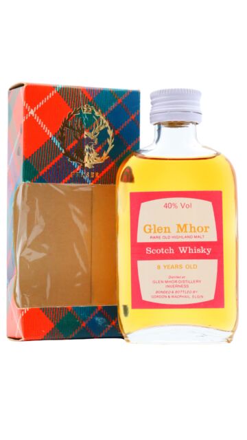 Glen Mhor (silent) - Gordon & MacPhail Rare Old Highland Malt Scotch 8 year old Whisky Miniature