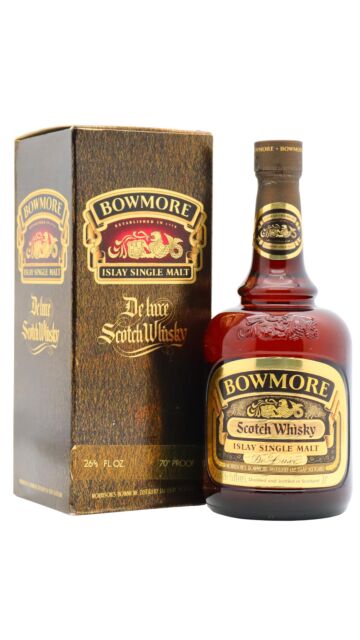 Bowmore - "Dumpy Bottle" De Luxe Islay Single Malt Scotch Whisky (1970's Bottling)