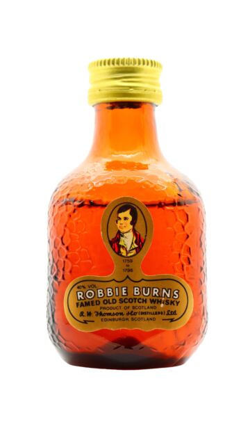 Robbie Burns - Famed Old Scotch Whisky Miniature (Old Bottling)