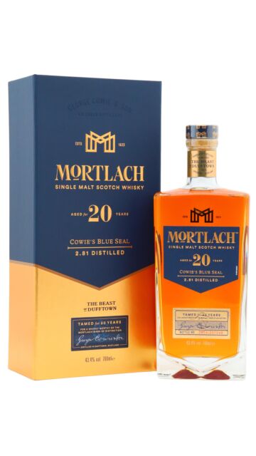 Mortlach - Cowie's Blue Seal Speyside Single Malt Scotch 20 year old Whisky