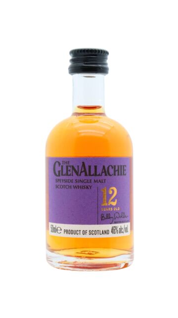 GlenAllachie - Single Malt Scotch 12 year old Whisky Miniature