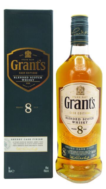William Grant's - Sherry Cask Edition Blended Scotch 8 year old Whisky