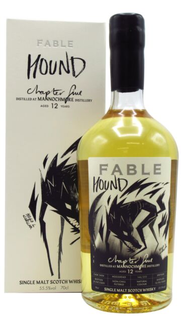 Mannochmore - Fable Hound Chapter 5 Single Cask #303406 2009 12 year old Whisky