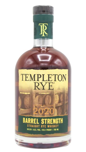 Templeton - Barrel Strength Rye Whiskey