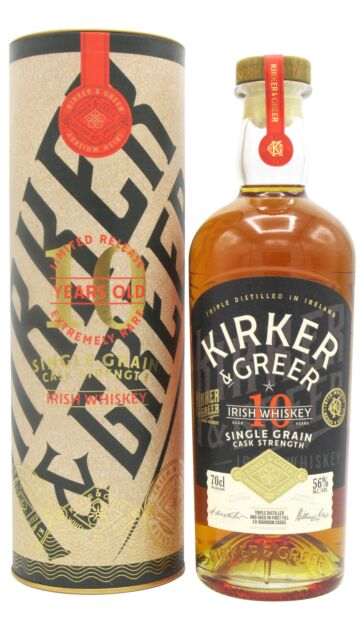 Kirker & Greer - Cask Strength Irish 2009 10 year old Whiskey