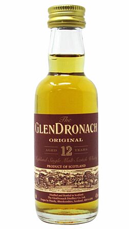 Glendronach - Original 12 year old Whisky Miniature