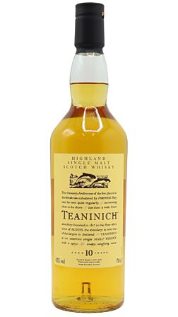 Teaninich - Flora & Fauna Single Malt Scotch 10 year old Whisky
