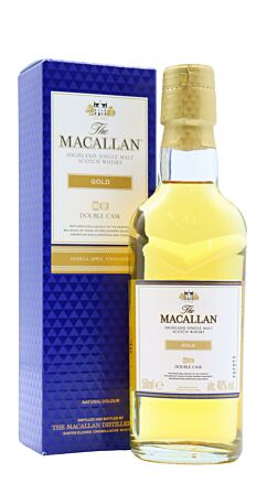 The Macallan - Double Cask Gold  Highland Single Malt Scotch Whisky Miniature
