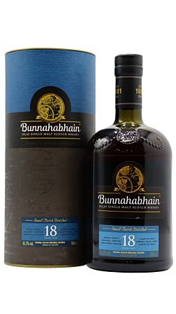 Bunnahabhain - Islay Single Malt Scotch 18 year old Whisky