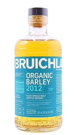 Bruichladdich - Organic Barley Islay Single Malt Scotch 2012 10 year old Whisky