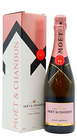 Moet & Chandon - Rosé Impérial Champagne 75cl x 6 12.5% ABV (Case